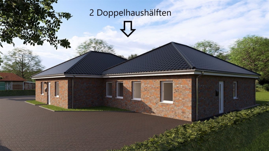 Neubau Doppelhaushälfte