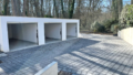 Parkplatzanlage mit 3 Garagen